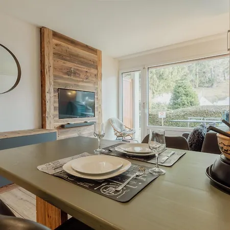 Renove Et Elegant En Plein Centre Apartmán Crans-Montana